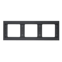 Hager 13737006 Plaque de commutation et obturateur Anthracite