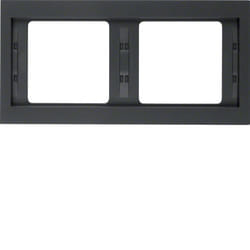 Hager 13637006 prise de courant Anthracite