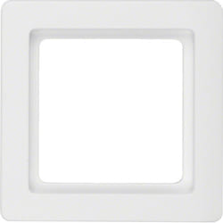 Berker 10116089 Plaque de commutation et obturateur Blanc