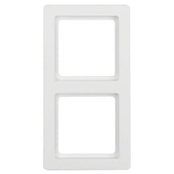 Hager 10126089 Plaque de commutation et obturateur Blanc