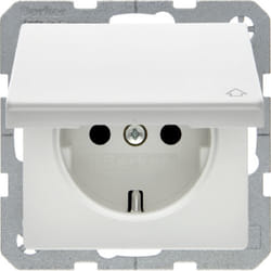Berker 47516079 prise de courant Type F Blanc