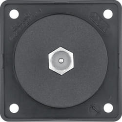 Hager 945812503 interrupteur d'éclairage Métal