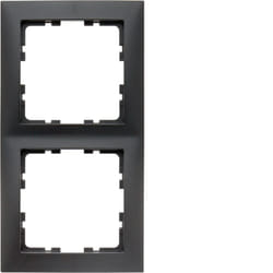 Berker 10129949 Plaque de commutation et obturateur Anthracite