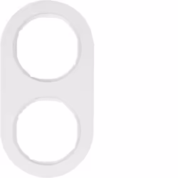 Berker 10122089, Blanc, Sans vis, Berker, Brillant, 1 pièce(s)