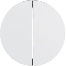 Hager 16232089 Plaque de commutation et obturateur Blanc