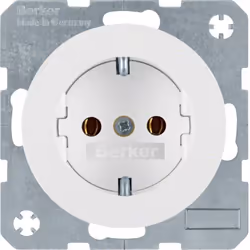 Hager 47432089, Type F, Blanc, Plastique, Thermoplastique, 250 V, 16 A, 50 - 60