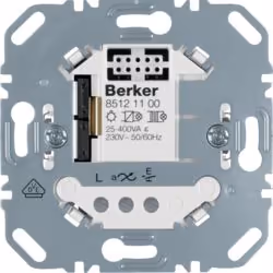 Berker 85121100, Métallique, 230 V, 50 - 60 Hz, 3,2 cm