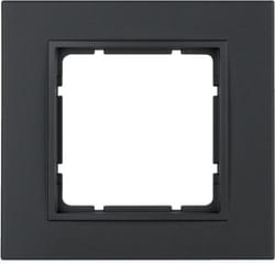 Hager 10116626 Plaque de commutation et obturateur Anthracite