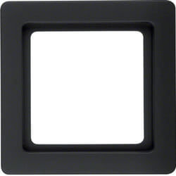 Hager 10116086 Plaque de commutation et obturateur Anthracite