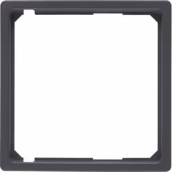 Berker 11096086, Anthracite, Thermoplastique, Sans vis, Berker, Q.1/Q.3, 10 pièce(s)