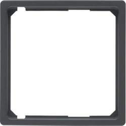Berker 11096086 Plaque de commutation et obturateur Anthracite