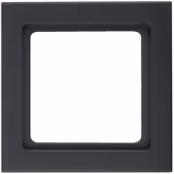 Hager 10116096, Noir, Plastique, Sans vis, Toutes marques, 1 pièce(s)