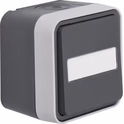 Hager 50763555, Gris, IP55, 62 mm, 76 mm, 10 pièce(s), 250 V