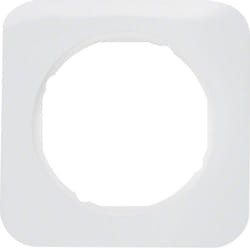 Hager 10112189 Plaque de commutation et obturateur Blanc