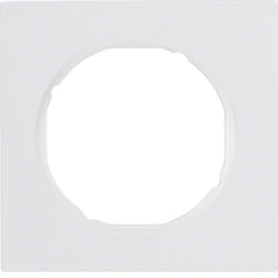 Berker 10112289 Plaque de commutation et obturateur Blanc