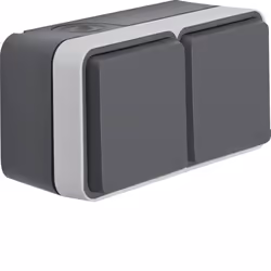 Hager 47843515, Gris, IP55, 5 pièce(s), 250 V