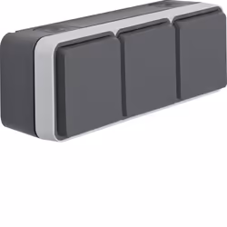 Hager 47733515, Gris, IP55, 1 pièce(s), 250 V