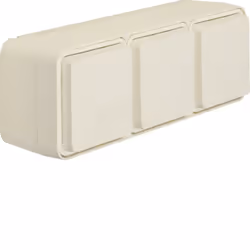 Berker 47733512, Type F, Blanc, Thermoplastique, IP55, 250 V, 16 A