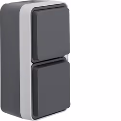 Hager 47703525, Gris, IP55, 5 pièce(s), 250 V