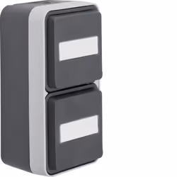 Hager 47703535, Gris, IP55, 76 mm, 147 mm, 5 pièce(s), 250 V