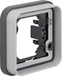 Berker 13283505 Plaque de commutation et obturateur Gris