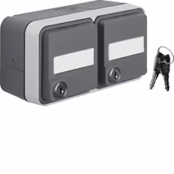 Hager 47893525, Gris, IP55, 147 mm, 76 mm, 5 pièce(s), 250 V