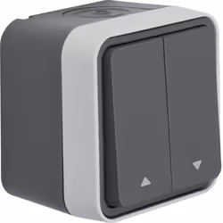 Hager 50753535, Gris, IP55, 75 mm, 32 mm, 75 mm, 10 pièce(s)