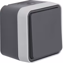 Hager 50453525, Gris, Métal, IP55, 10 pièce(s), 250 V
