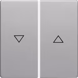 Berker 16256084, interrupteur à bascule, Aluminium, Duroplast, Q.1/Q.3, 10 pièce(s)