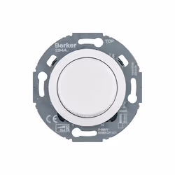 Élément de base avec plaque de recouvrement centrale. Type de commande : bouton rotatif/pression. Contrôle de l'application v ...