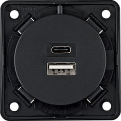 Berker 926202505 prise de courant USB A + USB C Anthracite