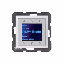 BERKER RADIO TOUCH UP DAB+ BT S.1/B.X PWM 30849909 Poids : 15000 grammes Largeur : 30 centimètres Hauteur : 14 centimètres Lo ...