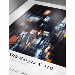 Hahnemühle Photo Silk Baryta X 310 papier d'art 25 feuilles