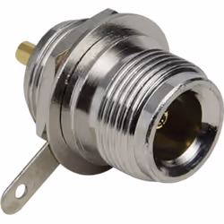 BKL Electronic 404026, Prise jack N, Prise RP 3.5, Mâle/Femelle, 50 Ohm, Argent, 0,025 g