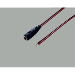 BKL Electronic 072079 câble électrique Noir, Rouge 2 m