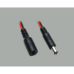 BKL Electronic 072076 câble électrique Noir, Rouge 3 m