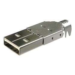 BKL Electronic 10120098 connecteur de fils USB Type-A Noir