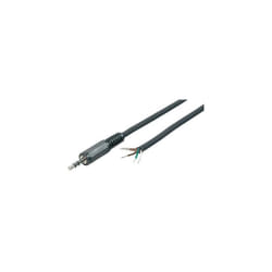 Bkl Electronic - jack 3.5 mm 1101086 mâle droit nombre de pôles: 4 stéréo noir 1 pc(s)