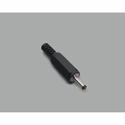 BKL Electronic 072110, low power connector, low power connector 2,10mm, Noir