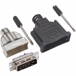 Informations techniques Connexion (composants) : à souder Couleur : argent Forme du connecteur : mâle, droit Matériau du cont ...