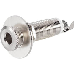 Jack 6.35 mm embase femelle horizontale BKL Electronic 1109029 Nombre de pôles: 3 stéréo argent 1 pc(s)