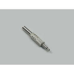 BKL Electronic Jack plug connecteur de fils 2.5mm jack Argent