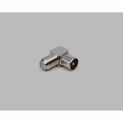 BKL Electronic 0403133, Mâle/Femelle, 75 Ohm, Argent, 0,01 g