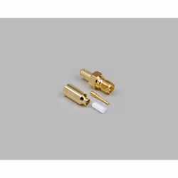 BKL Electronic 409069, Femelle, 50 Ohm, Or, 0,003 g