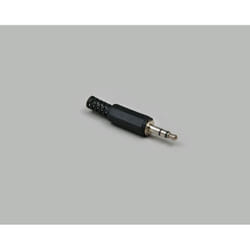 BKL Electronic 1107003 connecteur de fils 3.5mm Noir, Métallique