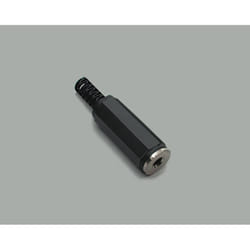 BKL Electronic 072207 connecteur de fils Jack Noir