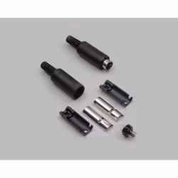 BKL Electronic 0204006, Mini-DIN, Noir