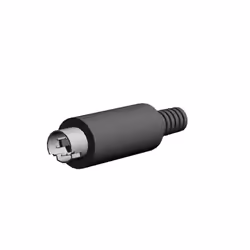 BKL Electronic 0204006 changeur de genre de câble Mini-DIN Noir