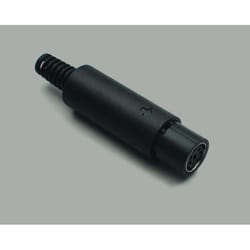 BKL Electronic 0204012 changeur de genre de câble Mini-DIN Noir