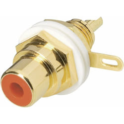 Cinch/RCA embase femelle Bkl Electronic 0101144-C Nombre de pôles: 2 rouge 1 pc(s) D21912